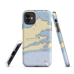 Saunders Marine Center (Orange Beach, AL) NOAA Chart  Tough iPhone Case