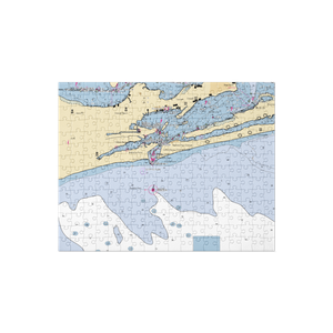 Reel Surprise Marina (Orange Beach, AL) NOAA Chart Jigsaw Puzzle