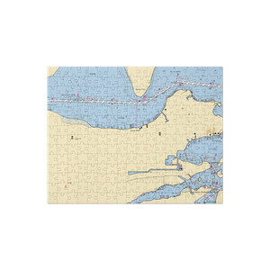 Trent Marina (Orange Beach, AL) NOAA Chart Jigsaw Puzzle