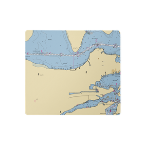 Trent Marina (Orange Beach, AL) NOAA Chart  Gaming Mouse Pad