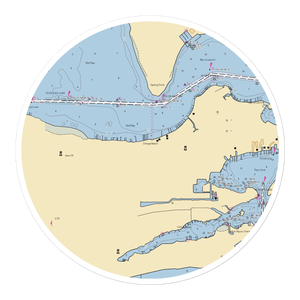 Trent Marina (Orange Beach, AL) NOAA Chart Sticker