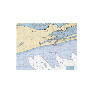 Zeke's Landing Marina (Orange Beach, AL) NOAA Chart Jigsaw Puzzle