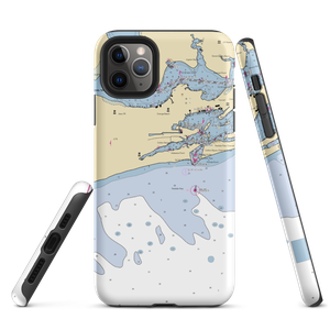 Romar Harbor Marina (Orange Beach, AL) NOAA Chart  Tough iPhone Case