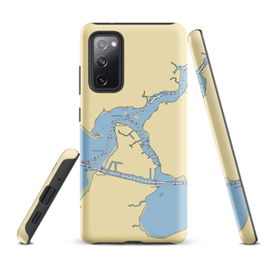 Nelson Boat Yard (Gulf Shores, AL) NOAA Chart Samsung Phone Case