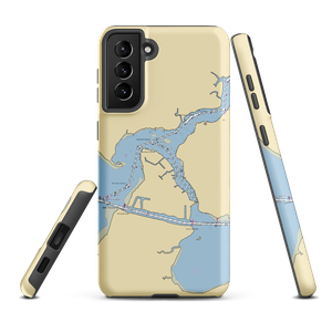 Nelson Boat Yard (Gulf Shores, AL) NOAA Chart Samsung Phone Case