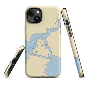 Nelson Boat Yard (Gulf Shores, AL) NOAA Chart  Tough iPhone Case