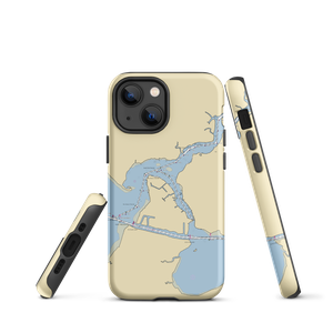 Nelson Boat Yard (Gulf Shores, AL) NOAA Chart  Tough iPhone Case