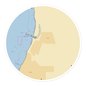 Fly Creek Marina (Montrose, AL) NOAA Chart Sticker