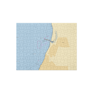 Fairhope Docks Marina (Montrose, AL) NOAA Chart Jigsaw Puzzle