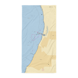 Fairhope Docks Marina (Montrose, AL) NOAA Chart Towel