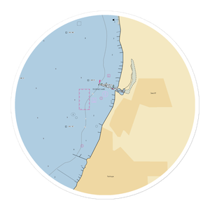 Fairhope Docks Marina (Montrose, AL) NOAA Chart Sticker