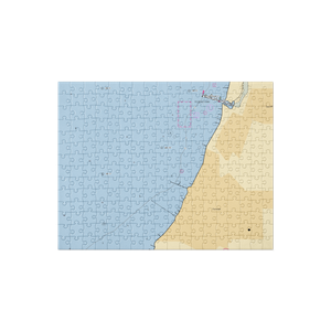 Fairhope Municipal Pier (Montrose, AL) NOAA Chart Jigsaw Puzzle