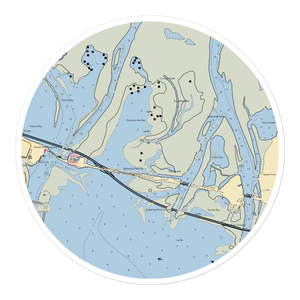 Convention Center Courtesy Dock (Mobile, AL) NOAA Chart Sticker