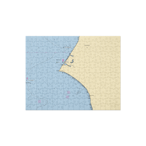 Marriott Grand Hotel Marina (Point Clear, AL) NOAA Chart Jigsaw Puzzle