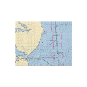 Buccaneer Yacht Club (Satsuma, AL) NOAA Chart Jigsaw Puzzle