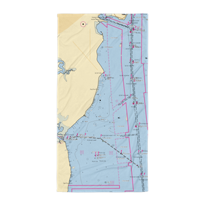 Buccaneer Yacht Club (Satsuma, AL) NOAA Chart Towel