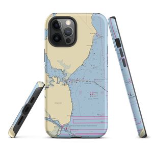 Mobile Yacht Club (Satsuma, AL) NOAA Chart  Tough iPhone Case