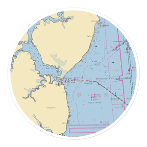 Turner Marine Supply (Satsuma, AL) NOAA Chart Sticker