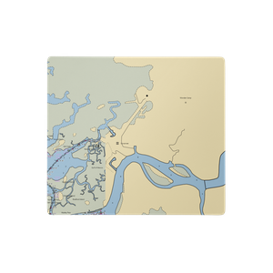 Starling's Suwannee Marina Inc (Suwannee, FL) NOAA Chart  Gaming Mouse Pad