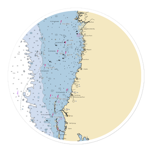 Port Hudson Marina (Hudson, FL) NOAA Chart Sticker