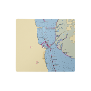 Titusville Municipal Marina (Titusville, FL) NOAA Chart  Gaming Mouse Pad