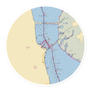 Titusville Municipal Marina (Titusville, FL) NOAA Chart Sticker