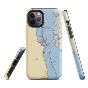 Westland Boatyard & Marina (Titusville, FL) NOAA Chart  Tough iPhone Case