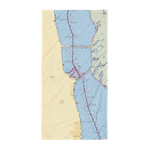 Westland Boatyard & Marina (Titusville, FL) NOAA Chart Towel