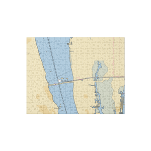 Cape Crossing Marina (Merritt Island, FL) NOAA Chart Jigsaw Puzzle