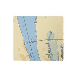 Cape Crossing Marina (Merritt Island, FL) NOAA Chart  Gaming Mouse Pad