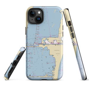 Port Canaveral Marine (Cape Canaveral, FL) NOAA Chart  Tough iPhone Case