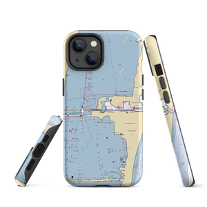 Cape Marina (Cape Canaveral, FL) NOAA Chart  Tough iPhone Case