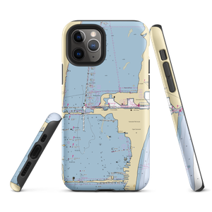 Port Canaveral Yacht Club (Cape Canaveral, FL) NOAA Chart  Tough iPhone Case