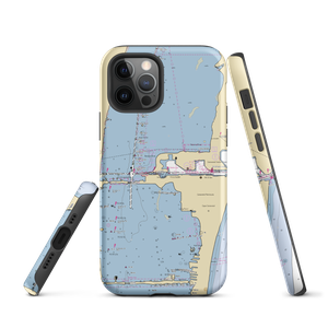 Port Canaveral Yacht Club (Cape Canaveral, FL) NOAA Chart  Tough iPhone Case