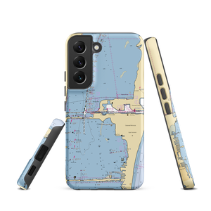 Bluepoints Marina (Cape Canaveral, FL) NOAA Chart Samsung Phone Case