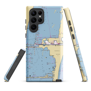 Bluepoints Marina (Cape Canaveral, FL) NOAA Chart Samsung Phone Case