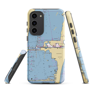 Rusty's Seafood & Oyster Bar (Cape Canaveral, FL) NOAA Chart Samsung Phone Case