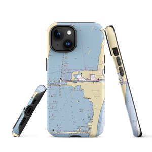 Rusty's Seafood & Oyster Bar (Cape Canaveral, FL) NOAA Chart  Tough iPhone Case