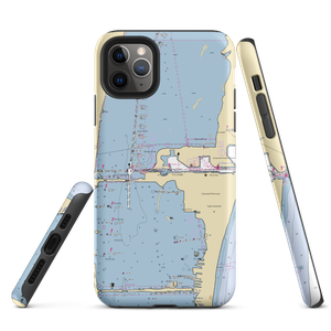 Rusty's Seafood & Oyster Bar (Cape Canaveral, FL) NOAA Chart  Tough iPhone Case