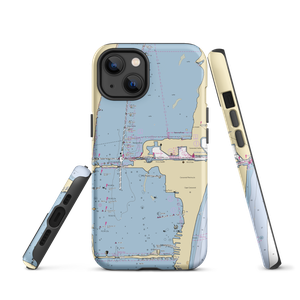 Rusty's Seafood & Oyster Bar (Cape Canaveral, FL) NOAA Chart  Tough iPhone Case