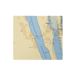 Island Point Marina (Rockledge, FL) NOAA Chart  Gaming Mouse Pad