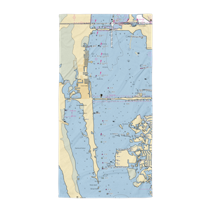 River Palms MHP (Cocoa Beach, FL) NOAA Chart Towel