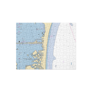 Island Time Marina (Cocoa Beach, FL) NOAA Chart Jigsaw Puzzle