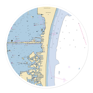 Island Time Marina (Cocoa Beach, FL) NOAA Chart Sticker