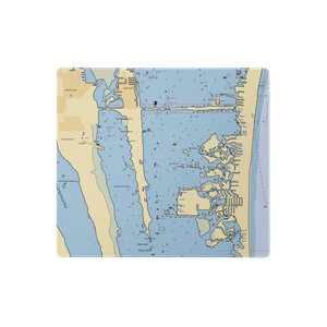 Marker 24 Marina (Cocoa Beach, FL) NOAA Chart  Gaming Mouse Pad