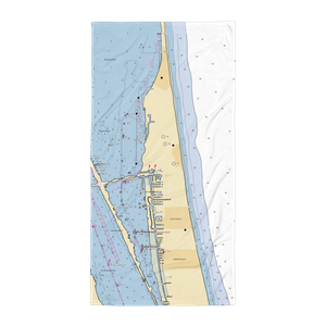 Manatee Cove Marina at Patrick AFB (Satellite Beach, FL) NOAA Chart Towel