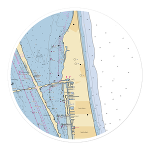 Manatee Cove Marina at Patrick AFB (Satellite Beach, FL) NOAA Chart Sticker