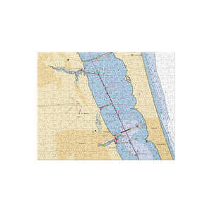 Riverwalk Marina (Melbourne, FL) NOAA Chart Jigsaw Puzzle