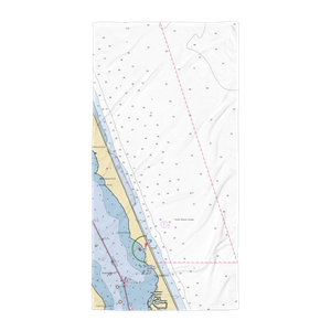 Pelican Harbor Marina (Melbourne, FL) NOAA Chart Towel