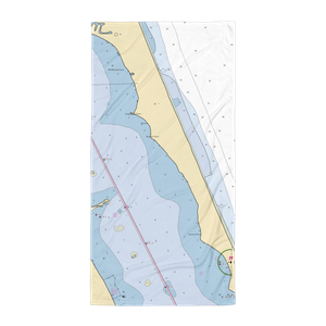 Palm Bay Marina (Melbourne, FL) NOAA Chart Towel